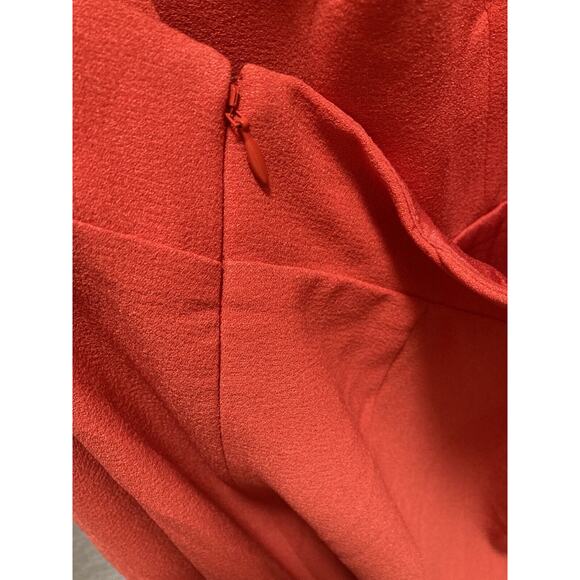 Dress the Population Women Medium Alexi Fit and Flare Midi Dress Poppy Red - Picture 8 of 12